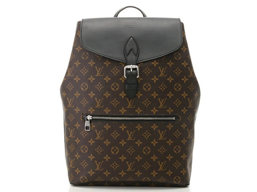LOUIS VUITTON Backpack Parc Monogram Macassar Brown